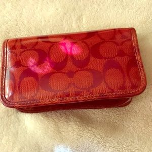 Coach Make-up Bag/ Cosmetic Case